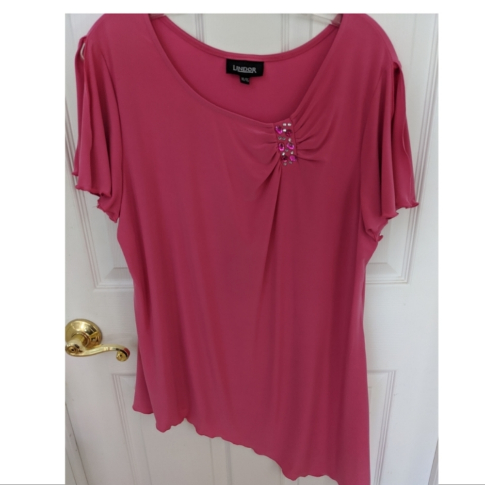 Lindor Asymmetrical Dressy Top